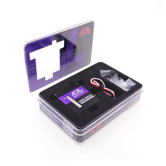 Original AGFRC A27CHR Metal Gear 10.2KG High Torque 8.4V HV 0.10s High Speed 10mm Programmable Digital Slim Wing CLS RC Car